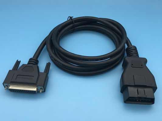 Mâle de Pin J1962 d'OBD2 OBDII 16 à DB25 Pin Female Connector Cable