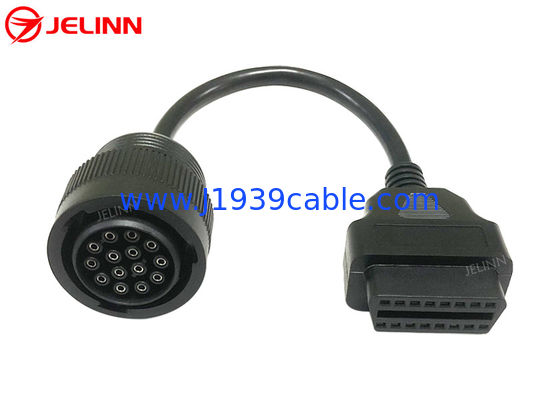 Catégorie 14 câble de diagnostic à broche à OBD 2 OBD2 à 16 broches pour Caterpillar