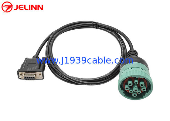 Deutsch Type 2 Ronde J1939 9 épingle à câble RS232 D-sub DB9