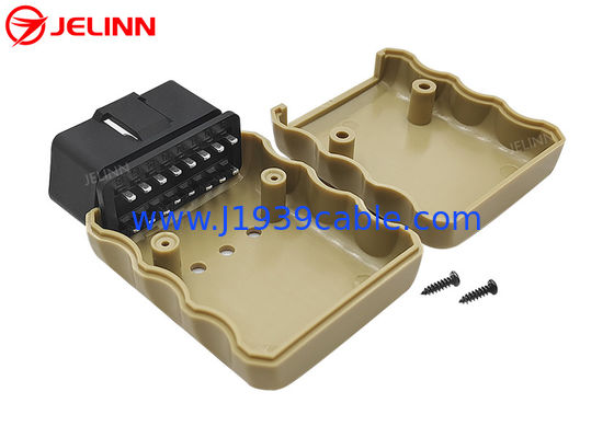 Emballage OBD 2 personnalisé, boîtier OBD2 et prise mâle avec broche droite